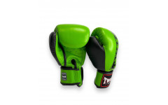 Боксерские перчатки TWINS Special BGVL3-2TA green black 14 oz Боксерские перчатки TWINS Special BGVL3-2TA green black 14 oz