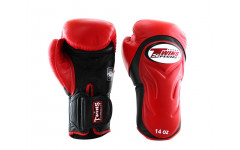Боксерские перчатки Twins Special BGVL6 black red 10 oz Боксерские перчатки Twins Special BGVL6 black red 10 oz