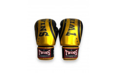 Боксерские перчатки Twins Special FBGV-TW4 Gold Black 16 oz