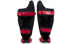 Защита голени Fairtex SP8 red L