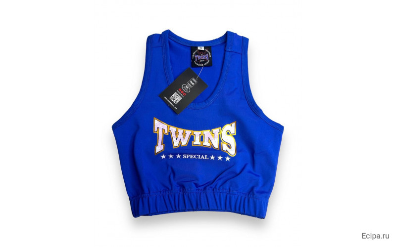 Женский Топ для тайского бокса Twins Special TSB-3 blue S