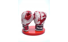 Боксерские перчатки TWINS Special FBGVL3-49 red white 14 oz Боксерские перчатки TWINS Special FBGVL3-49 red white 14 oz