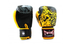 Боксерские перчатки Twins Special FBGVL50 yellow 10 oz