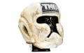 Боксерский шлем Top King Gold / White Snake Edition Head Guard M