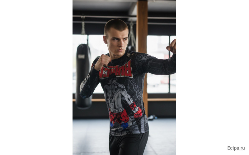 Футболка с длинным рукавом Муай-тай BORN TO BE SMTL03 M