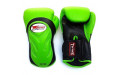 Боксерские перчатки BGVL6 black-green 14 oz