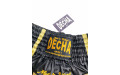 Шорты для тайского бокса Decha черный-золотой M