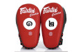 Лапы боксерские Fairtex FMV12 red
