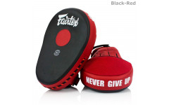 Лапы боксерские Fairtex FMV13 black red