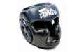 Шлем Fairtex HG13 black blue (Full Head) M Шлем Fairtex HG13 black blue (Full Head) M