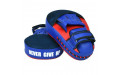 Лапы боксерские Fairtex FMV13 red blue