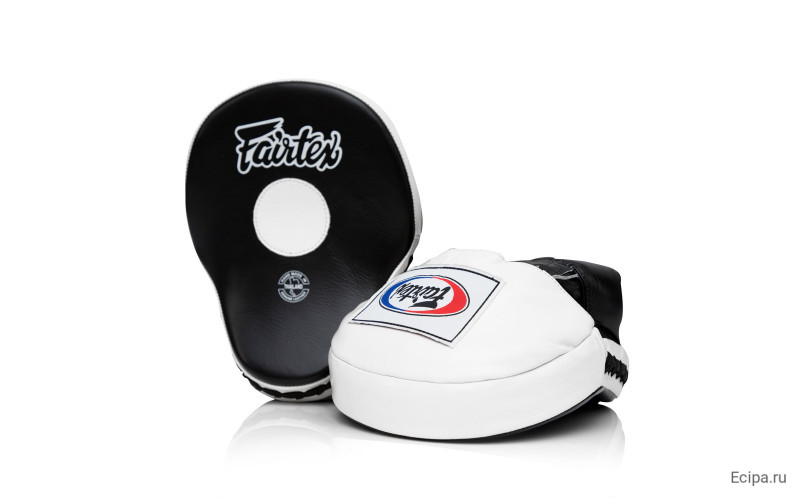 Лапы для бокса Fairtex FMV9 black-white