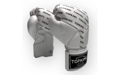 Боксёрские перчатки Top King TKBGFI white white 12 oz Боксёрские перчатки Top King TKBGFI white white 12 oz