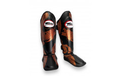 Защита голени Twins Special FSGL10-49 black brown - L