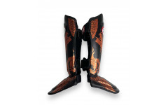 Защита голени Twins Special FSGL10-49 black brown - M