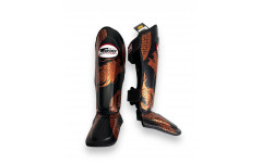 Защита голени Twins Special FSGL10-49 black brown - XL Защита голени Twins Special FSGL10-49 black brown - XL