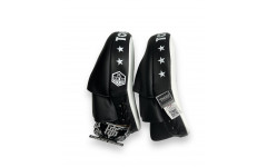 Средние боксёрские лапы Top King TKFMS white black