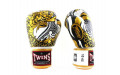 Боксерские перчатки Twins Special FBGVL3-52 Dragon white gold 12 oz