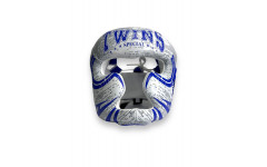 Шлем боксерский Twins Special FHGL3-TW5 white blue L