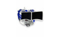 Шлем боксерский Twins Special FHGL3-TW5 white blue XL