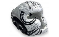 Шлем боксерский Twins Special FHGL3-TW5 white black L