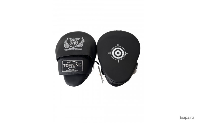Средние боксёрские лапы Top King TKFMS black black