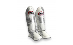 Защита голени Twins Special FSGL10-49 white silver - S Защита голени Twins Special FSGL10-49 white silver - S