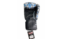Боксерские перчатки Twins FBGVL3-58 (Кабуки) grey 8 oz
