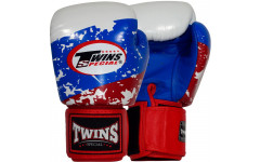 Перчатки боксёрские Twins FBGVL3-44 Russia 14 oz Перчатки боксёрские Twins FBGVL3-44 Russia 14 oz