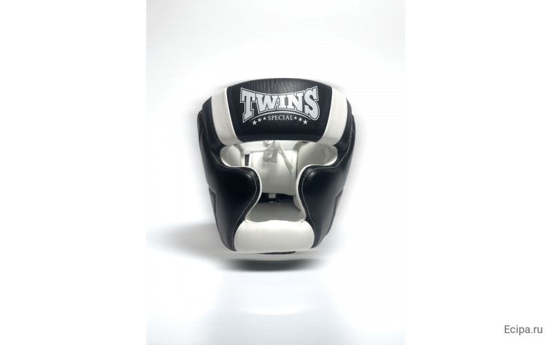 Шлем боксерский Twins Special HGL11 black white XL