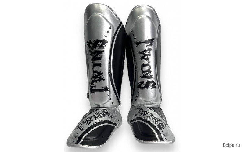 Защита голени Twins Special FSGL10-TW4 black silver XL