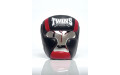 Шлем боксерский Twins Special HGL11 black red L