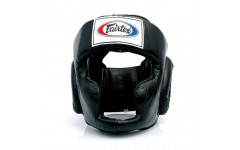 Шлем для Muay Thai Fairtex HG3 black XL