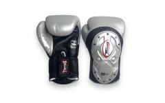 Боксерские перчатки Twins BGVL6 MK Silver 14 oz Боксерские перчатки Twins BGVL6 MK Silver 14 oz