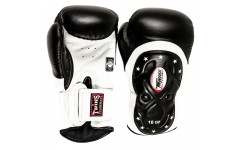 Боксерские перчатки Twins BGVL6 MK white black 14 oz Боксерские перчатки Twins BGVL6 MK white black 14 oz