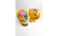 Боксерские перчатки Twins FBGVL3-13 yellow 10 oz