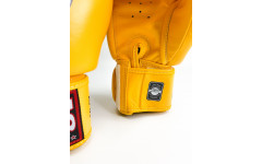 Боксерские перчатки Twins FBGVL3-13 yellow 16 oz Боксерские перчатки Twins FBGVL3-13 yellow 16 oz