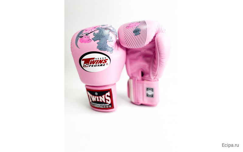 Боксерские перчатки Twins FBGVL3-13 pink 10 oz