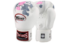 Боксерские перчатки Twins FBGVL3-13 white 10 oz