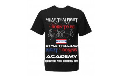 Футболка BORN TO BE MUAY THAI (MT8009) XL
