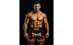 Шорты для бокса Twins Special TBS Flame XL