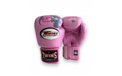 Боксерские перчатки Twins FBGVL3-13 pink 16 oz