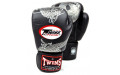 Боксерские перчатки Twins FBGVL3-23 black silver 10 oz