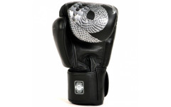 Боксерские перчатки Twins FBGVL3-23 black silver 10 oz