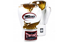 Боксерские перчатки Twins FBGVL3-23 white gold 10 oz