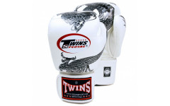 Боксерские перчатки Twins FBGVL3-23 white silver 16 oz