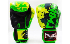 Боксерские перчатки Twins FBGVL3-61 green 10 oz
