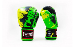 Боксерские перчатки Twins FBGVL3-61 green 14 oz