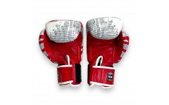 Боксёрские перчатки FBGVL3-TW5 white red 14 oz Боксёрские перчатки FBGVL3-TW5 white red 14 oz