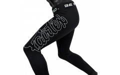 Тайтсы Fairtex CP1 black S (Легенцы для спорта) Компрессионные штаны